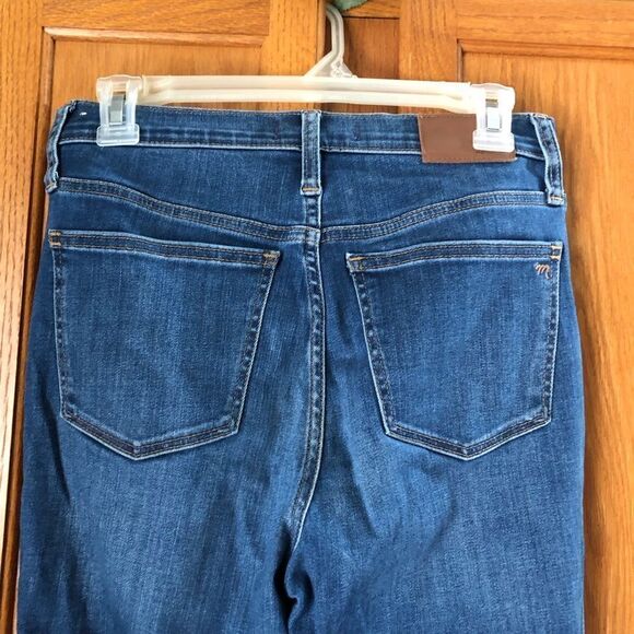Madewell 10” High Rise Button Fly Skinny Crop Jeans - 26 - Picture 7 of 12